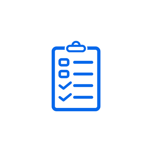 icône représentant un bloc note d'etencheite